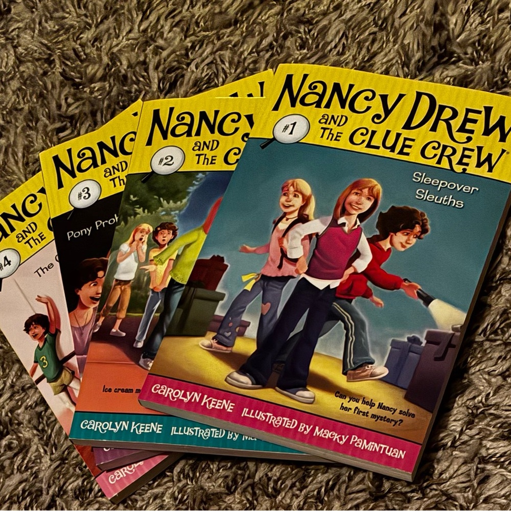 Kids Book Set - Yellow, Blue, Pink Covers